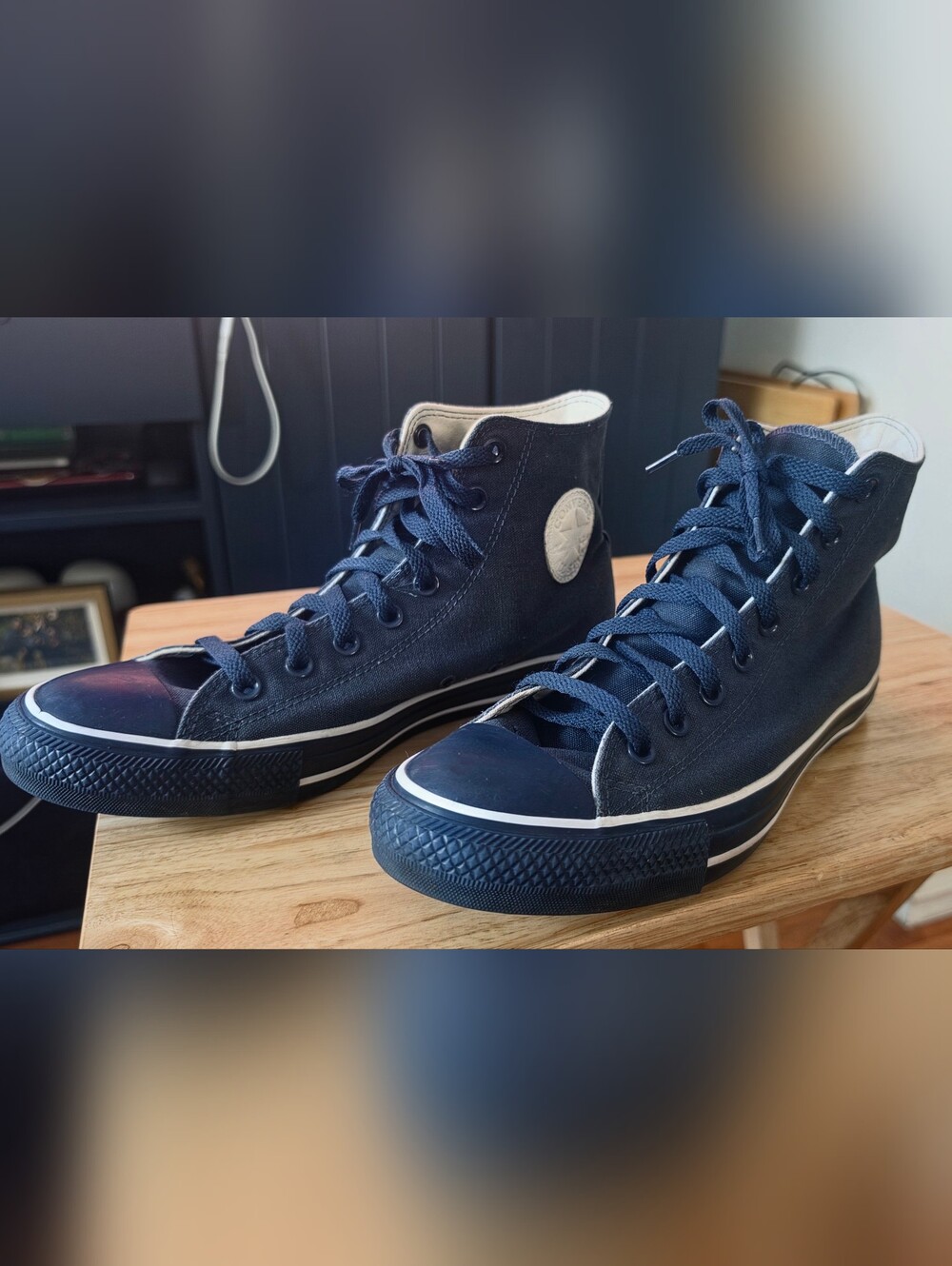 CONVERSE CUSTOM CHUCK TAYLOR ALL STAR HI - Dark Blue
